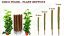 Picture of Coco Coir Stick/Coir Pole for Money Plant Support, Indoor Plants, House Plants & Plant Creepers 