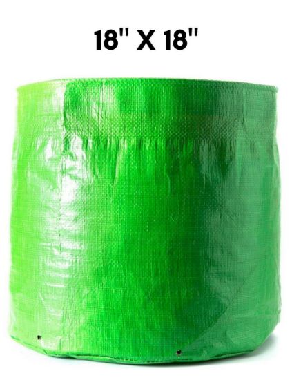 Picture of 18 X 18 Inch(Dia X Height) HDPE Grow Bag(Round) - 220 GSM
