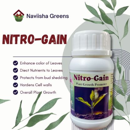 Picture of Nitro Gain - 100% Natural Amino Acid with Plant Growth Promoter (250ml)