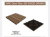 Picture of Inter-Locking Wooden Deck Tiles, Water Resistant (Teak Wood, Brown, 1 Pc of 12" x 12" x 0.75", Covers 1 Sq. Ft.)